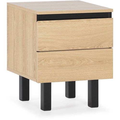 8435487745083 - Nachttisch Molina 2 schubladen eichefarben 8435487745083 - Nachttisch Molina 2 schubladen eichefarben