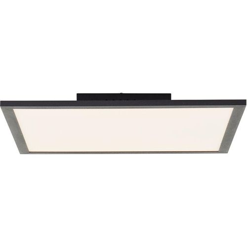 4004353411977 - Jacinda led Deckenaufbau-Paneel 40x40cm sand schwarz Metall Kunststoff 1x 26 w led integriert (Lichtstrom 2300lm Lichtfarbe 2700-6500K)