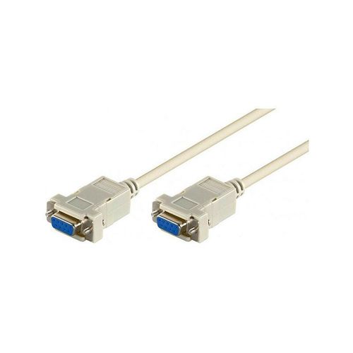 4040849684845 - 68484 - Kabel Seriell Nullmodem 9 Pin Buchse Buchse 2 m (68484) - Goobay