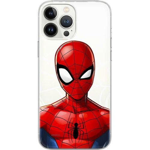 4255698245394 - Handyhülle Spider Man 012 Teildruck Transparent kompatibel mit iPhone 15 Plus