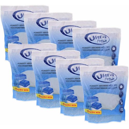 4262371532689 - Spetebo - Luftentfeuchter Nachfüllbeutel 450g - 8er Pack - Ultra Fresh Raumentfeuchter Granulat Nachfüllpack