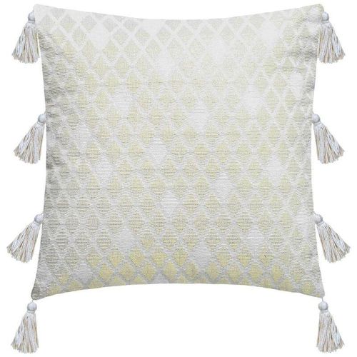 3560237545660 - Homemaison - Kissenbezug Shine - Baumwolle - weiß - 40x40 cm - Atmosphera