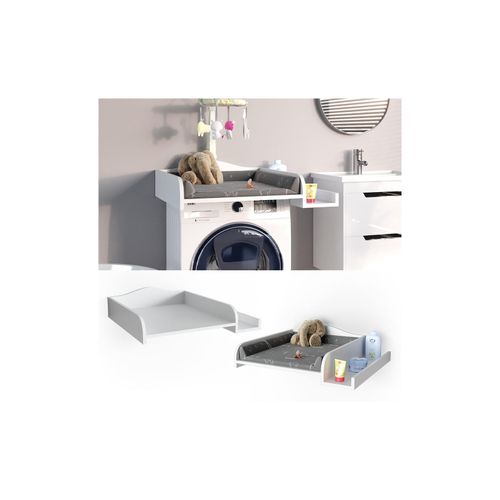 4251421941953 - Wickelaufsatz Wickelauflage mit Ablage Wickeltischaufsatz Waschmaschine
