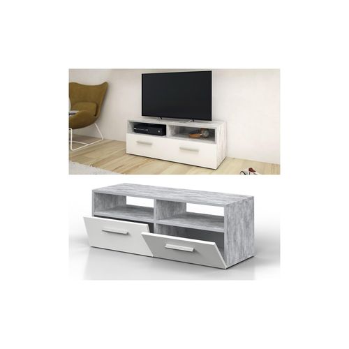 4251421902077 - Lowboard Diego Fernsehschrank Sideboard TV Fernsehtisch Beton 4251421902077 - Lowboard Diego Fernsehschrank Sideboard TV Fernsehtisch Beton