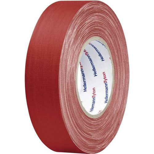 4031026403687 - ROT - HellermannTyton HTAPE-TEX-RD-19X10 712-00201 Gewebeklebeband HelaTape Tex (l x b) 10 m x 19 mm 1