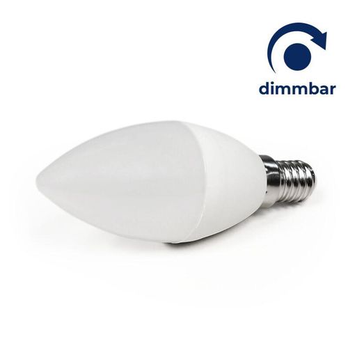 4250967327535 - Mcshine - led Kerzenlampe E14 7W 520lm 160° 4000K neutralweiß dimmbar