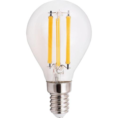 4250967331440 - Mcshine - led Filament Tropfenlampe Filed E14 6W 820 lm warmweiß klar