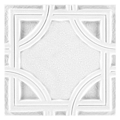 4250819250158 - Ornament für Decke und Wand PU stoßfest Hexim 20x20cm FR32