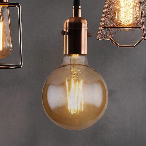 9007371469635 - - Filament led Leuchtmittel Retro led Glühbirne Edison amber Leuchtmittel Filament Vintage dimmbar Glas 7W 670Lm warmweiß DxH 95x14cm 9007371469635 - - Filament led Leuchtmittel Retro led Glühbirne Edison amber Leuchtmittel Filament Vintage dimmbar Glas 7W 670Lm warmweiß DxH 95x14cm