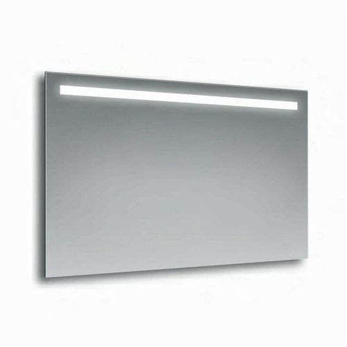 0645656394372 - 100x70 cm Spiegel mit poliertem Rand LED-Streifen - Edmonton