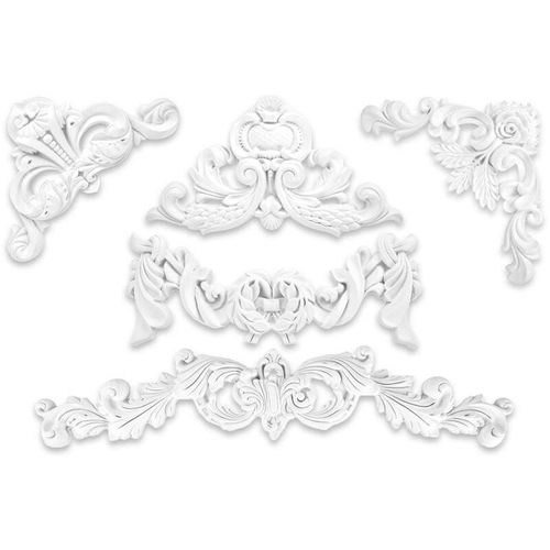4251769682181 - Grand Decor - 1 Ornament - Stuck aus pu stoßfest & hart - Dekoration große Auswahl W876 4251769682181 - Grand Decor - 1 Ornament - Stuck aus pu stoßfest & hart - Dekoration große Auswahl W876