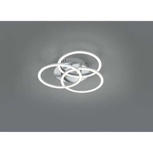 8055303624592 - Iperbriko - Deckenleuchte 3 verstellbare Ringe Led Dimmer Circle Nickel Trio Lighting