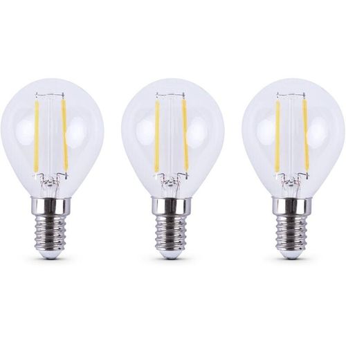 4260644160362 - 3er Pack led Glühbirne Warmweiß E14 Leuchtmittel - Glühlampe 2700K (3er - 9er Pack) Birnenform Energiesparlampe 15000 Stunden Lebensdauer 2 Watt