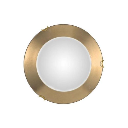 9008447320720 - Moon - Lifestyle Simple Flush Deckenleuchte Gold 1x E27 - Kolarz