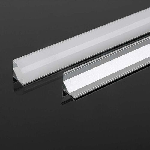 3800170207073 - Vtac - v-tac Aluminium-Winkelprofil silberfarben für LED-Streifen 2000158158mm