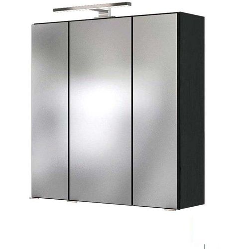 4251581528315 - Lomadox - Badezimmer Spiegelschrank mit led 60 cm ARLON-03 graphit BxHxT 60x66x20 cm