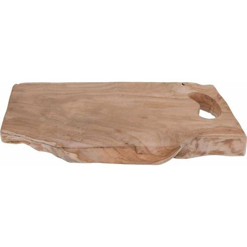 8719987334368 - Home Styling - Teakholz Deko Tablett 42x26x3 cm Schneiden Dreadwalk 2in1 Collection