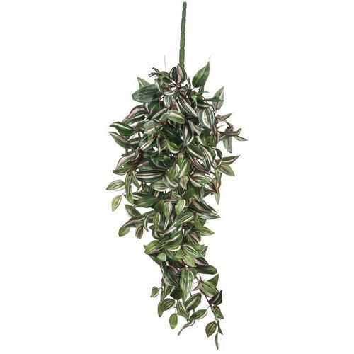 8712293532848 - - Mica Kunstpflanze Tradescantia hängend grün 80 x 30 x 15 cm künstliche Pflanze