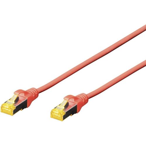 4016032327295 - ROT - Digitus DK-1644-A-005 R RJ45 Netzwerkkabel Patchkabel cat 6a s ftp 050 m Halogenfrei verdrill