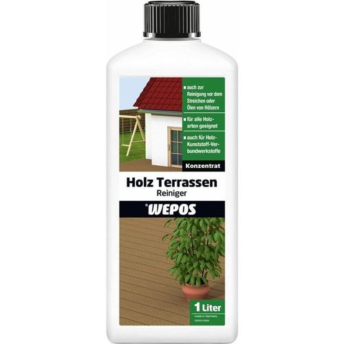 4250295103719 - Wepos Chemie - Wepos Holzterrassenreiniger 1 l Reiniger