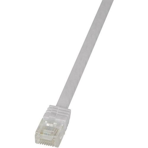 4052792024340 - CF2091U RJ45 Netzwerkkabel Patchkabel cat 6 u utp 1000 m Weiß hochflexibel 1 St - Logilink