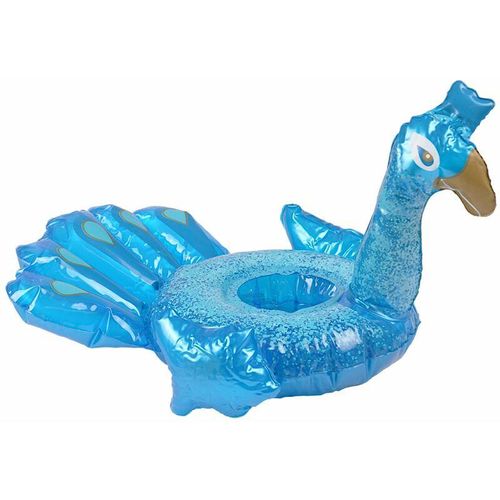 4251699813310 - Getränkehalter aufblasbar Becherhalter Dosenhalter Glashalter Pool Party - Pfau - Bestway