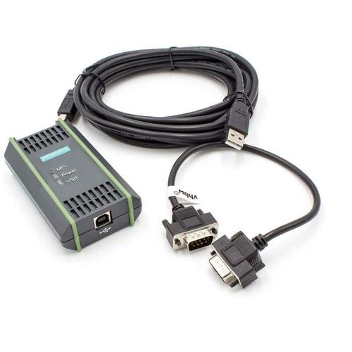 4251407724501 - Usb Programmierkabel kompatibel mit Siemens Simatic S7-200 S7-300 S7-400 Steuerungssystem - Verbindungskabel 5 m - Ersatz für 6GK1571-0BA00-0AA0