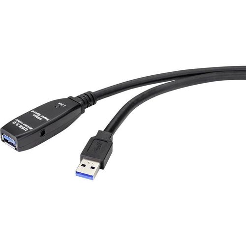 4064161150079 - USB-Kabel USB 32 Gen1 (USB 30   USB 31 Gen1) USB-A Stecker USB-A Buchse 1000 m Schwarz RF-4598346