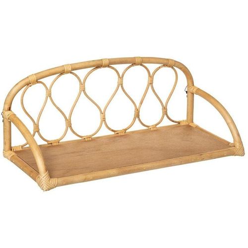 3560237549422 - Atmosphera - Kinder-Wandregal Retro - Rattan 57x24 cm créateur dintérieur