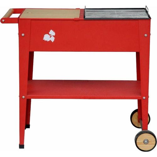 8435082710486 - Garden - Grillwagen aus Metall mit 2 Rollen Urban