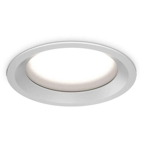 8021696312132 - Basic IP65 Integriertes rundes LED-Einbau-Downlight mattweiß 3200 lm 3000 k - Ideal Lux