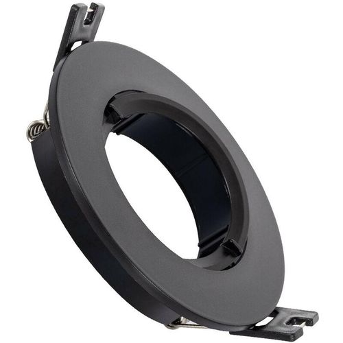 8445044091669 - Efectoled - Downlight-Ring Rund Schwenkbar für LED-Glühbirne GU10   GU53 ø 70 mm Schwarz