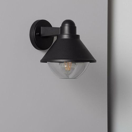 8445044042166 - Ledkia - Wandleuchte für den Außenbereich Aluminium Valera Schwarz235 mm