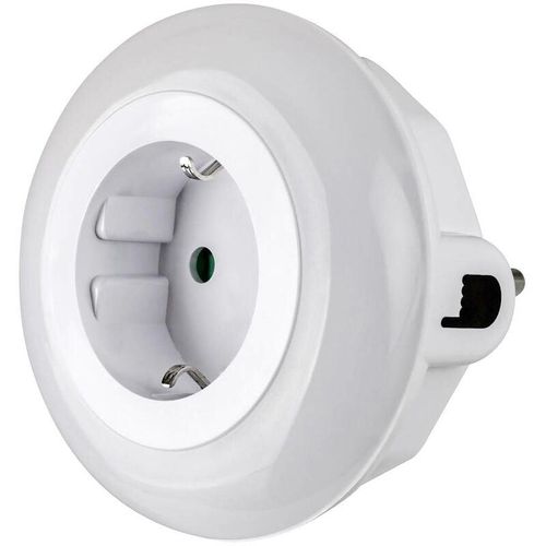 5996595760113 - 76011 led Dekoleuchte abel Kunststoff weiß 054W 3000K Ø8cm Lichtsensor mit Sensor - Rabalux