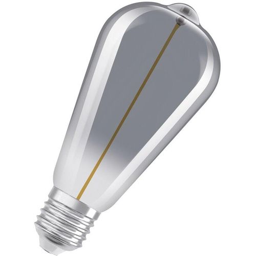 4099854049897 - OSRAM LED-Lampen Vintage-Edition 6 Watts Ersatz E27 ST64-shape 1800 Kelvin Comfort warm white Klares Glas single Pack - Smoke