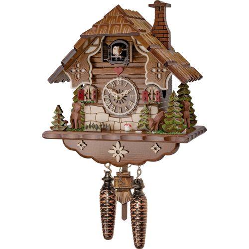 4250458559483 - Pendelwanduhr CHRISTOFFEL Kuckucksuhr Christoffel Made in Germany\ Wanduhren bunt Uhren