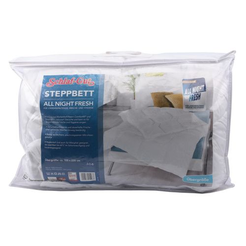 4000863055977 - Schalf-gut - Steppdecke Steppbett Bettdecke 155x220 all night fresh allergiker geeignet 4000863055977 - Schalf-gut - Steppdecke Steppbett Bettdecke 155x220 all night fresh allergiker geeignet