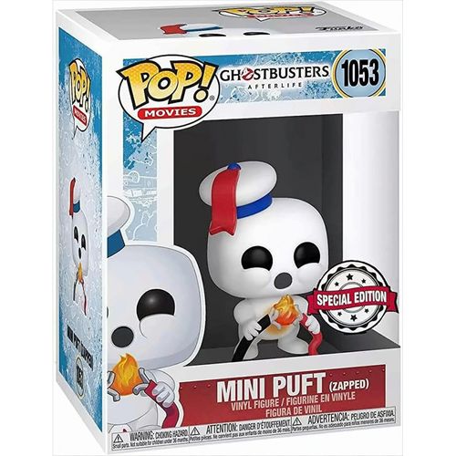 0889698546713 - Figurine Pop Ghostbusters Afterlife Mini Puft Zapped exclusive