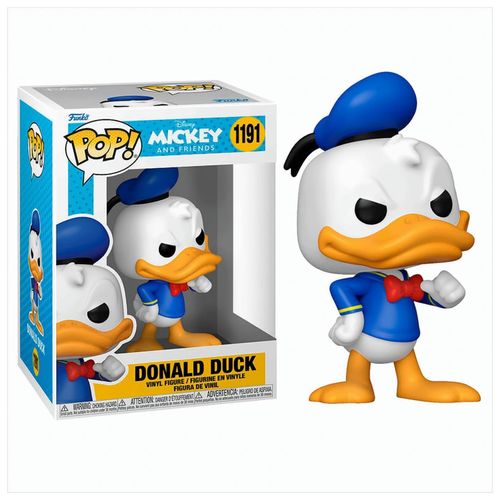 0889698596213 - Mickey Mouse Donald Duck Vinyl Figur 1191 Funko Pop! multicolor