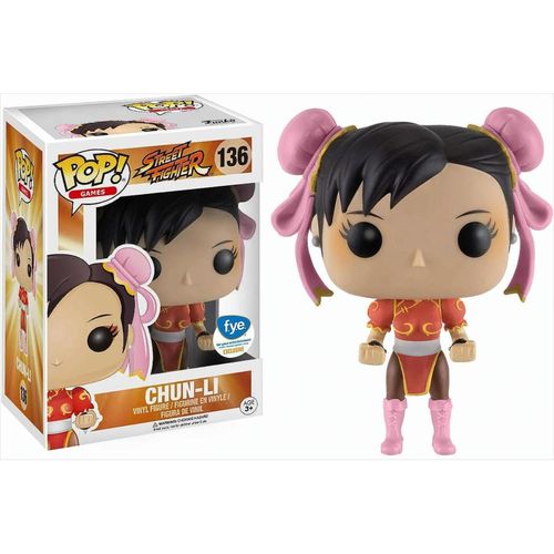 0889698134453 - Funko POP Games Street Fighter - Chun-Li Red Outfit