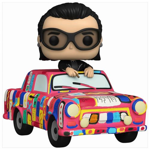 0889698640312 - POP Rides - U2 ZooTV - Bono with Achtung Baby Car