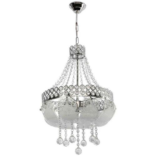 8059916742094 - Webmarketpoint - Sare MDL3550 silberne Deckenleuchte verziert mit Steinen in Glas- und Kristalloptik 8059916742094 - Webmarketpoint - Sare MDL3550 silberne Deckenleuchte verziert mit Steinen in Glas- und Kristalloptik