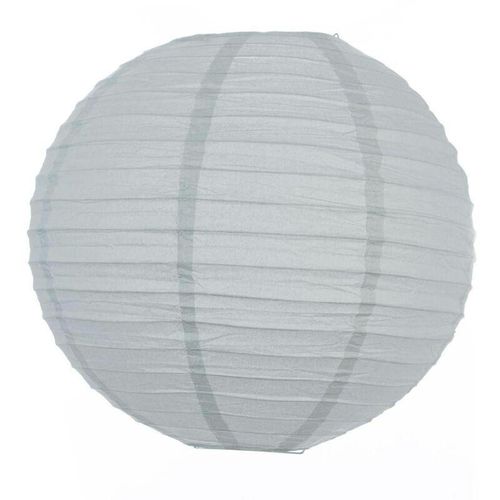 3560239522317 - Atmosphera Créateur Dintérieur - Kugellaterne Papier D35cm - Hellgrau