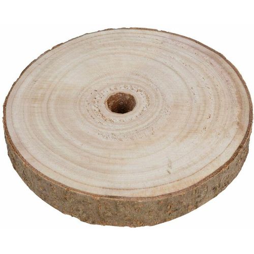 4250407310752 - Buri - Baumstammscheibe 15cm zum Basteln Holzscheibe Gesteckunterlage Dekomaterial Holz Baumscheibe