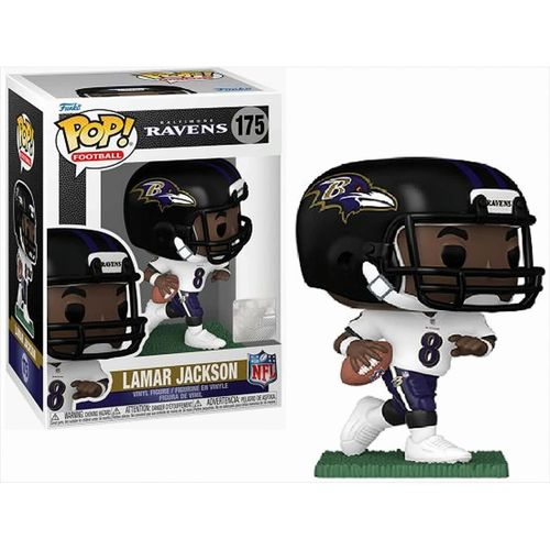 0889698656900 - NFL - POP - Lamar Jackson Baltimore Ravens (Away 0889698656900 - NFL - POP - Lamar Jackson Baltimore Ravens (Away