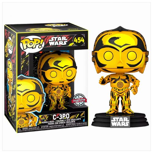 0889698579346 - Figurine Pop Star Wars Retro Series C-3PO Exclusive