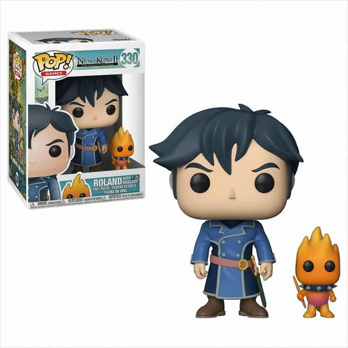 0889698270168 - Funko Pop - Ni No Kuni 2 - Roland mit Higgledy 9cm