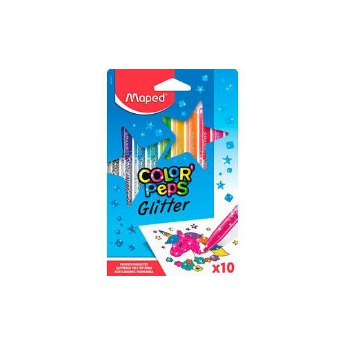 3154148471103 - COLORPEPS GLITTER Filzstifte farbsortiert 3154148471103 10 Stück