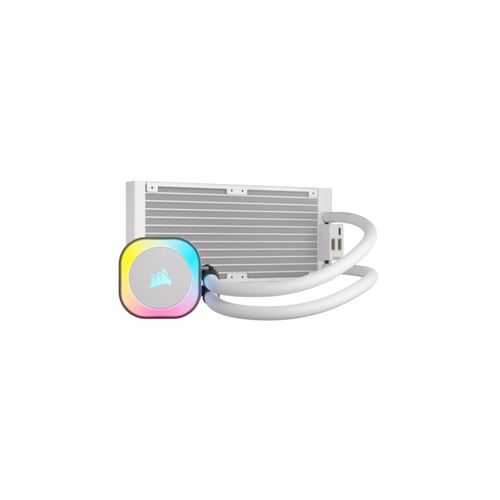 0840006665854 - CORSAIR CPU Kühler iCUE LINK H100i RGB White AIO Computer-Kühler weiß Weitere PC-Komponenten