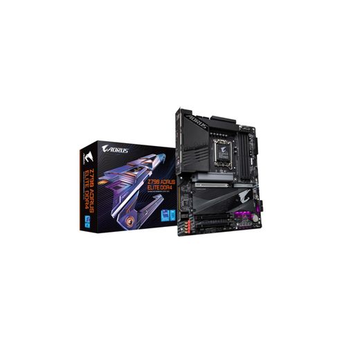 4719331849948 - Z790 AORUS ELITE DDR4 Mainboard Sockel (PC) Intel® 1700 Formfaktor (Details) ATX Mainboard-Chipsatz Intel® Z790